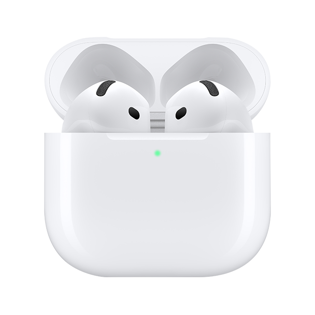 Apple AirPods 4 with Active Noise Cancellation - White  (Product view 3)