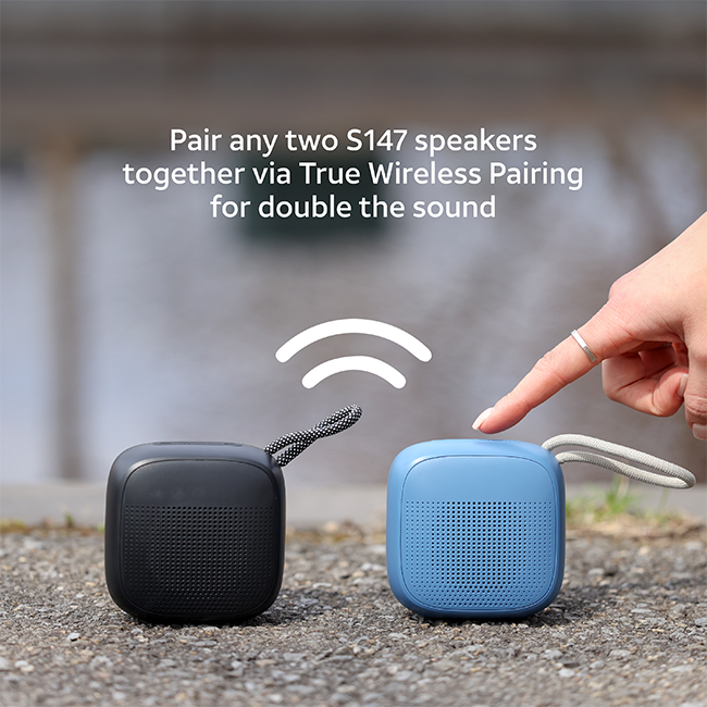 AT&T Essentials 5W Mini Bluetooth Speaker - Black  (Product view 3)