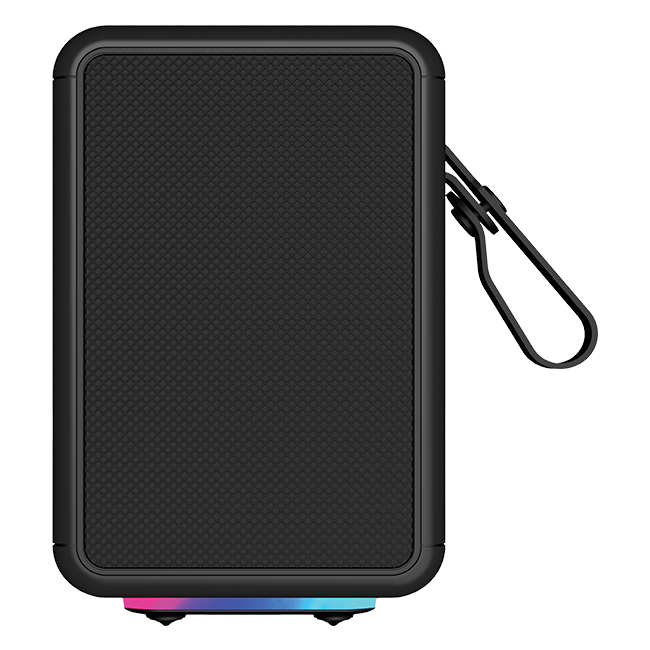 AT&T Essentials Retro 15W Bluetooth Speaker - Black  (Product view 7)