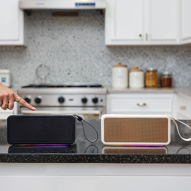 AT&T Essentials Retro 40W Bluetooth Speaker - Black  (Product view 4)