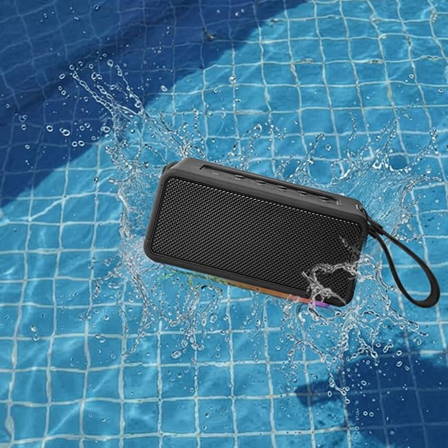 AT&T Essentials Retro 40W Bluetooth Speaker - Black  (Product view 5)