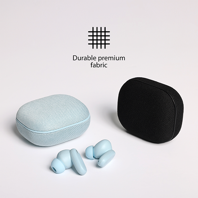 AT&T Essentials True Wireless Pro Earbuds - Black  (Product view 4)