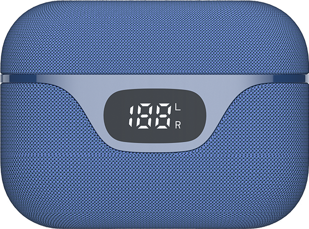 AT&T Essentials True Wireless Ultra Earbuds - Blue  (Product view 1)