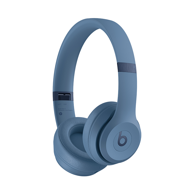 Beats Solo 4 Wireless Headphones - Blue  (Product view 3)