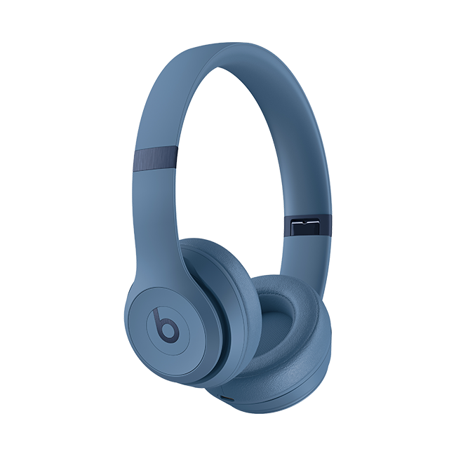 Beats Solo 4 Wireless Headphones - Blue  (Product view 4)