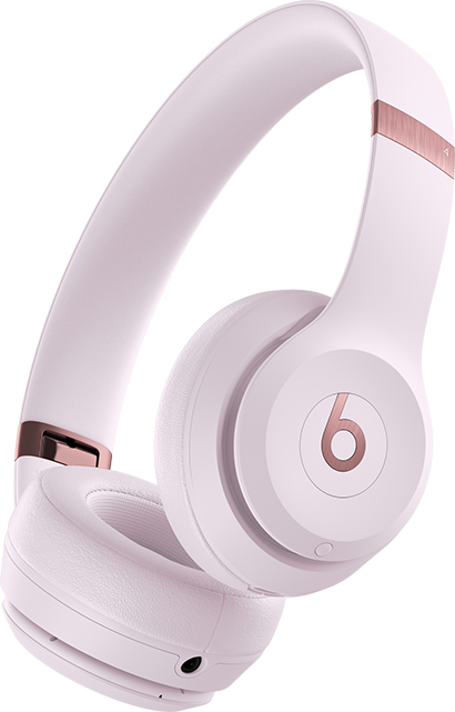 Beats Solo 4 Wireless Headphones - Pink  (Product view 6)