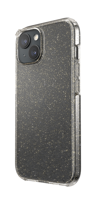 AT&T Essentials Edge Pro Case - iPhone 15/14/13 - Clear Glitter  (Product view 6)