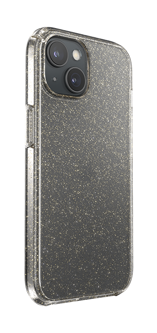 AT&T Essentials Edge Pro Case - iPhone 15/14/13 - Clear Glitter  (Product view 7)
