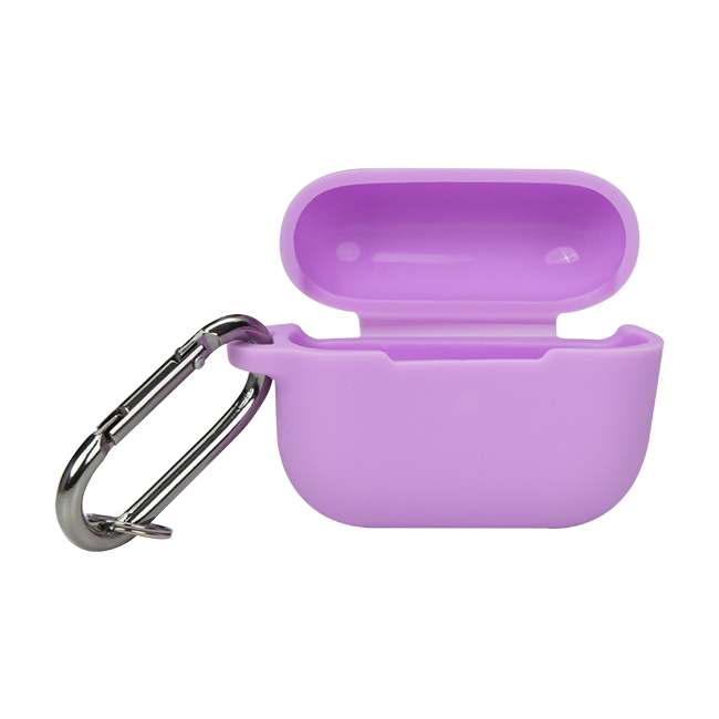 AT&T Essentials Silicone Airpod Pro Case - Purple  (Product view 3)