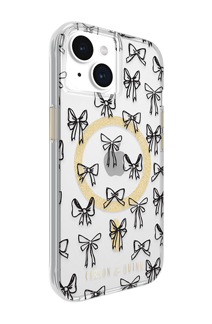 Carson & Quinn Bows Dress to Impress with MagSafe Case - iPhone 15/14/13 - Multi  (Product view 6)