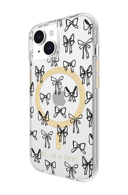 Carson & Quinn Bows Dress to Impress with MagSafe Case - iPhone 15/14/13 - Multi  (Product view 7)