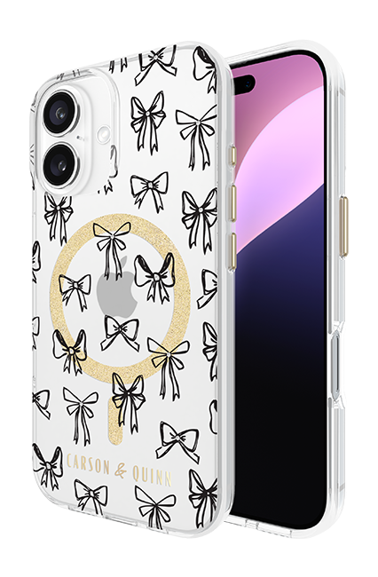 Carson & Quinn Bows Dress to Impress with MagSafe Case - iPhone 16 - Multi  (Product view 11)