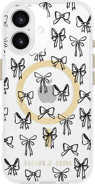 Carson & Quinn Bows Dress to Impress with MagSafe Case - iPhone 16 - Multi  (Product view 1)