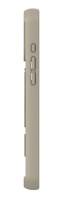 CQ x Carson & Quinn Rise with MagSafe + Kickstand Case - iPhone 16 Pro - Clear/Beige Gold  (Product view 7)