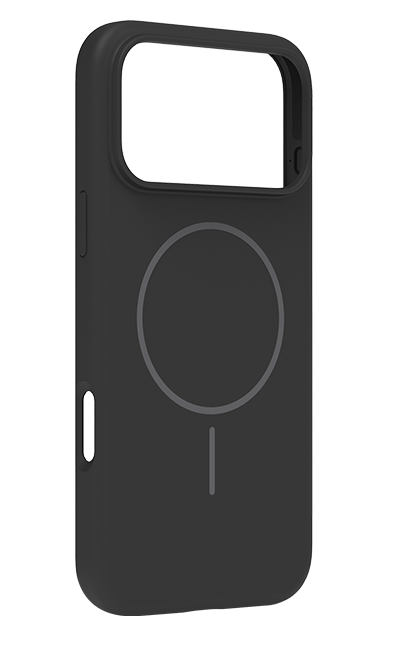 Crafted Silicone Magsafe Case - iPhone 17 Pro Max - Black  (Product view 2)