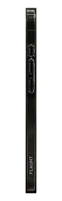 SQUARE Croc Faux Leather with MagSafe Case - iPhone 16 Pro Max - Black  (Product view 5)