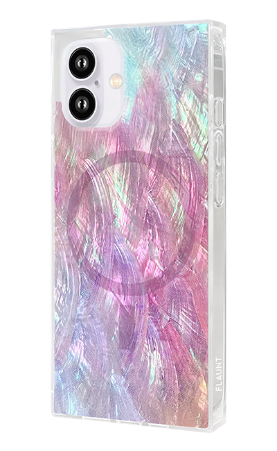 SQUARE Mother of Pearl with MagSafe Case - iPhone 16 - Multi  (Product view 2)
