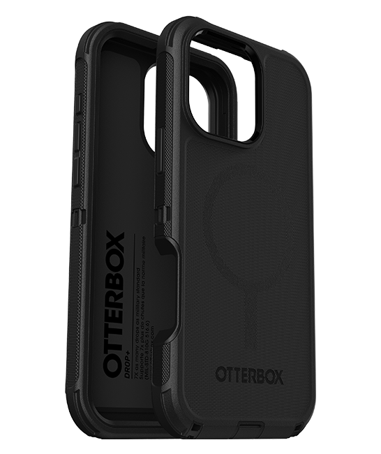 OtterBox Defender Pro Series Case with MagSafe - iPhone 16 Pro Max - Black  (Product view 2)