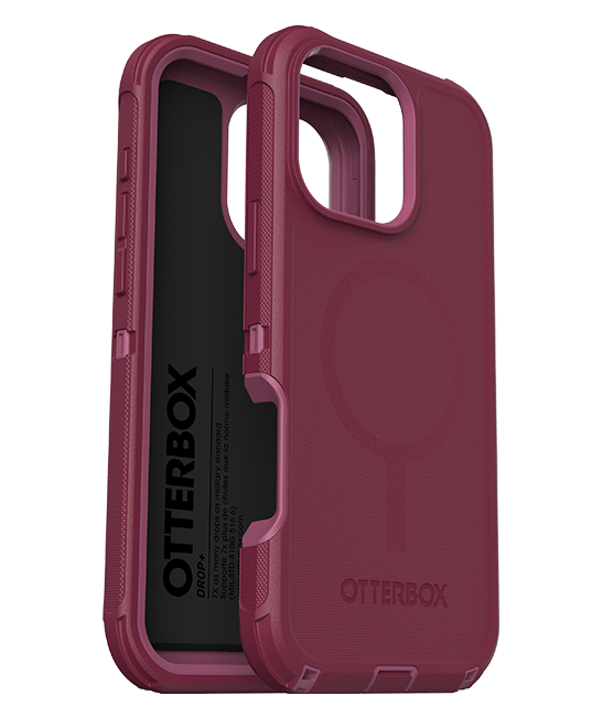 OtterBox Defender Pro Series Case with MagSafe - iPhone 16 Pro Max - Foxberry Pink  (Product view 2)