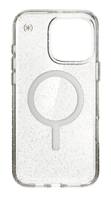 Speck Presidio Lux with Gold MagSafe Case - iPhone 16 Pro Max - Glitter  (Product view 4)