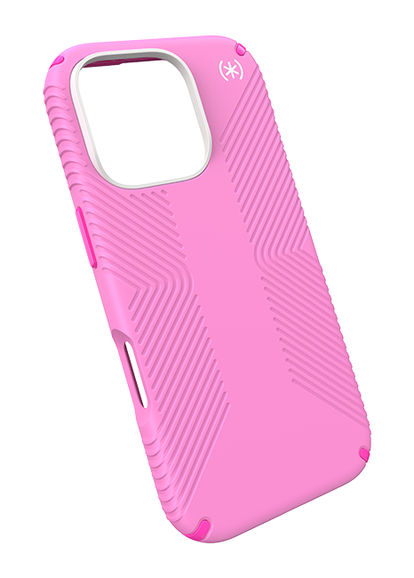 Speck Presidio2 Grip with MagSafe Case - iPhone 16 Pro - True Pink  (Product view 2)