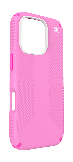 Speck Presidio2 Grip with MagSafe Case - iPhone 16 Pro - True Pink  (Product view 4)