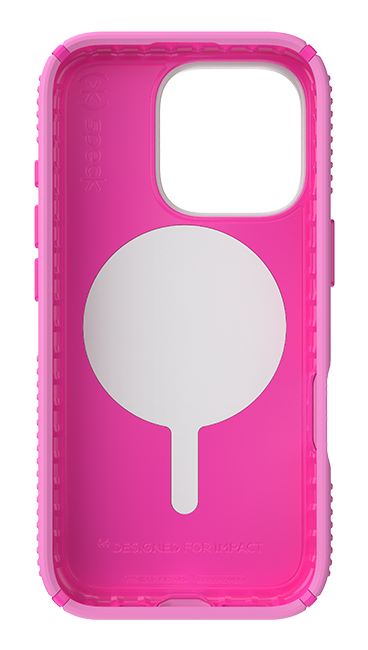 Speck Presidio2 Grip with MagSafe Case - iPhone 16 Pro - True Pink  (Product view 5)