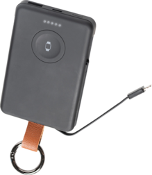 AT&T Essentials 5K Type C and Lightning Portable Power Bank Keychain