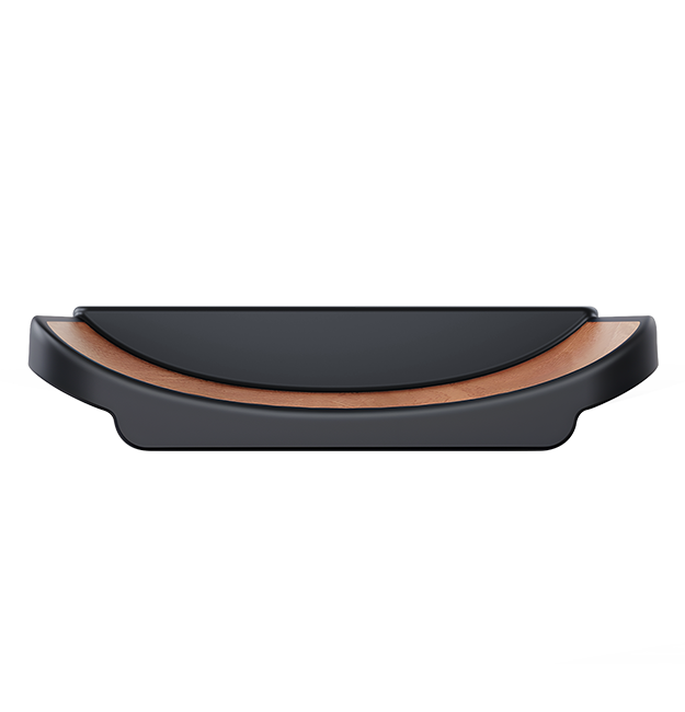 AT&T 3N1 Wood Grain Power Tray - Brown  (Product view 6)