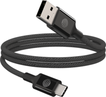 4ft USB A to Type C Braided Cable