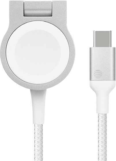 AT&T Apple Watch V3 Flip Charger - Silver  (Product view 1)