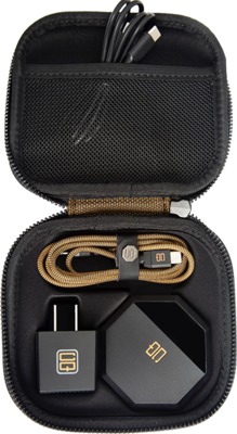 CQ Travel Kit with MagSafe wireless charger USBC to Lightning cable and 20W wall charger