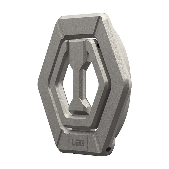 UAG Magnetic Ring Stand - Titanium Silver  (Product view 3)