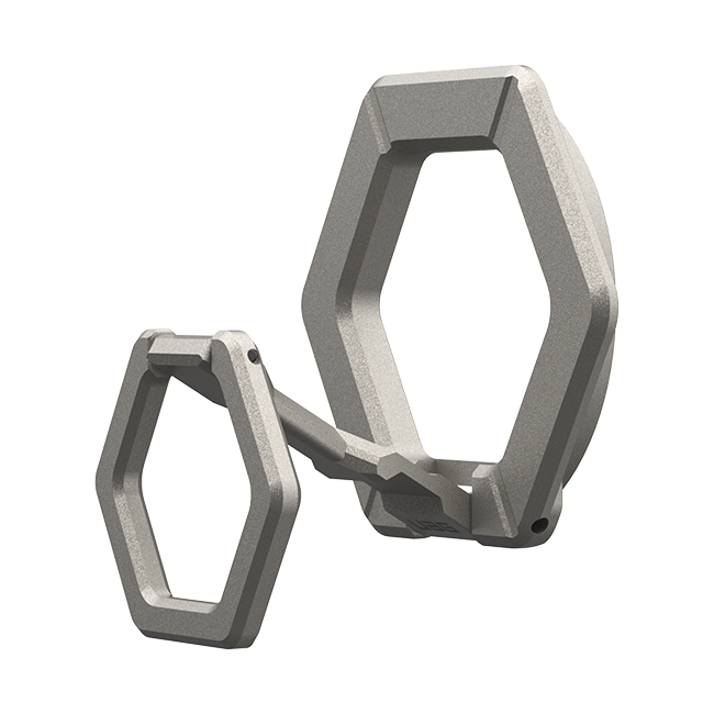 UAG Magnetic Ring Stand - Titanium Silver  (Product view 4)