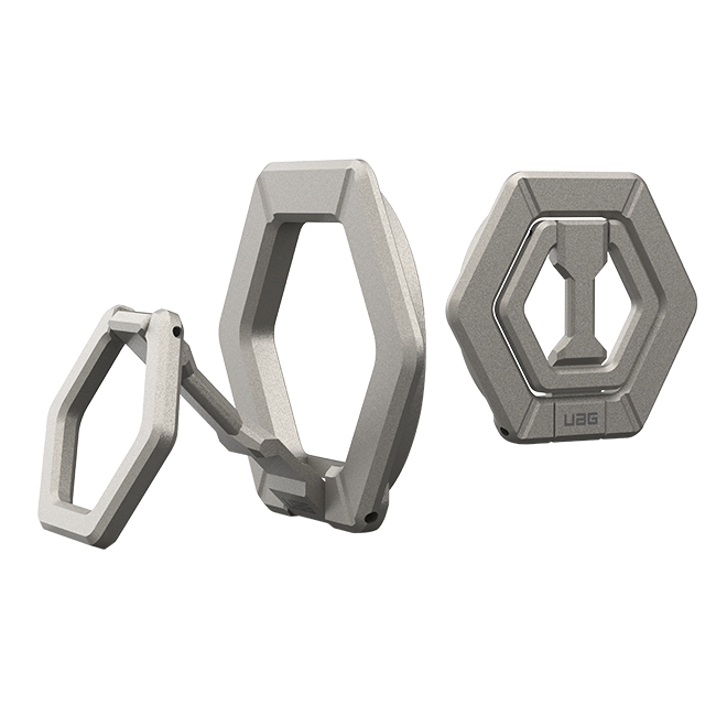UAG Magnetic Ring Stand - Titanium Silver  (Product view 8)