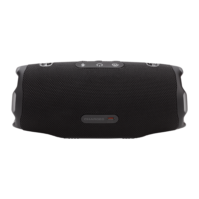 JBL Charge 6 Portable Waterproof and Drop-Proof Bluetooth Speaker - Black  (Product view 4)