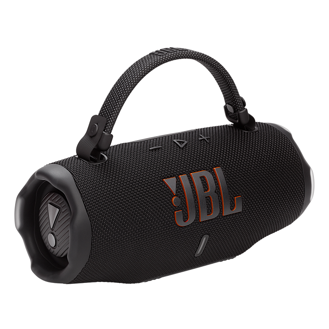 JBL Charge 6 Portable Waterproof and Drop-Proof Bluetooth Speaker - Black  (Product view 8)