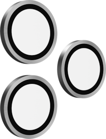 Pure 3 Silver Metallic Camera Protectors - iPhone 17 Pro Max/17 Pro