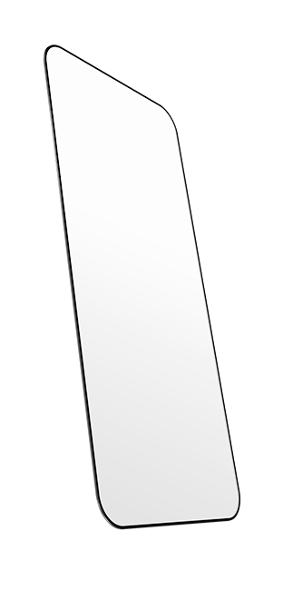 BodyGuardz Pure 3 Tempered Glass Screen Protector - iPhone 16 Pro Max - Clear  (Product view 2)