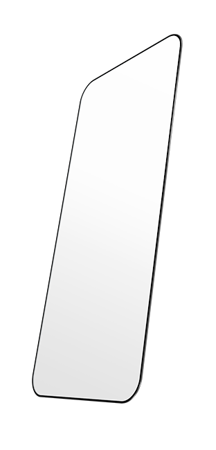 BodyGuardz Pure 3 Tempered Glass Screen Protector - iPhone 16 Pro Max - Clear  (Product view 3)