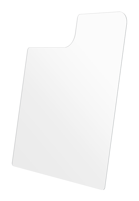 BodyGuardz Pure3 Tempered Glass Screen Protector - Samsung Galaxy Z Flip7 - Clear  (Product view 3)