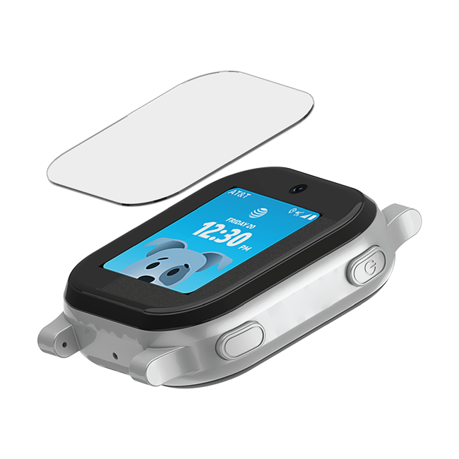DuraGlass Glass Screen Protector - AT&T amiGO Jr. Watch - Clear  (Product view 3)