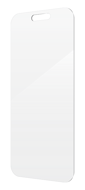 Zagg Invisible Shield Glass Anti-glare Anti-fingerprint Antimicrobial Screen Protector - iPhone 16 Pro - Clear  (Product view 3)