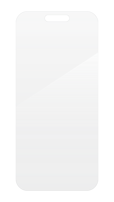 Zagg Invisible Shield Glass Anti-glare Anti-fingerprint Antimicrobial Screen Protector - iPhone 16 Pro - Clear  (Product view 5)