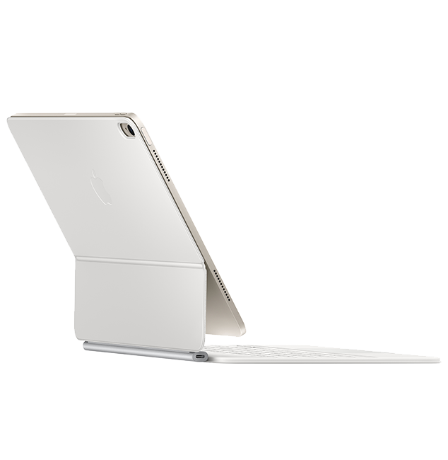 Apple Magic Keyboard for iPad Air 11-inch (M3) 2025 - White  (Product view 5)