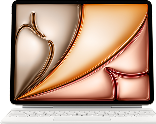 Apple Magic Keyboard for iPad Air 11-inch (M3) 2025 - White  (Product view 1)