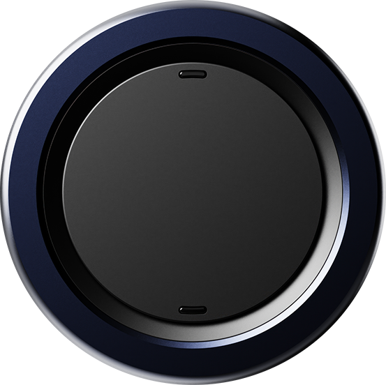 ohsnap Snap4 Luxe Magnetic Grip with Wireless Charging Pass Thru - Midnight Blue  (Product view 1)