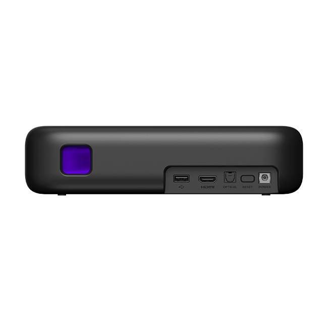 Roku 4K Streaming Soundbar - Black  (Product view 3)