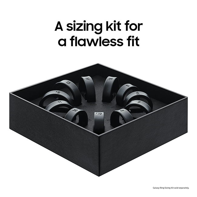 Samsung Galaxy Ring Sizer - Black  (Product view 2)