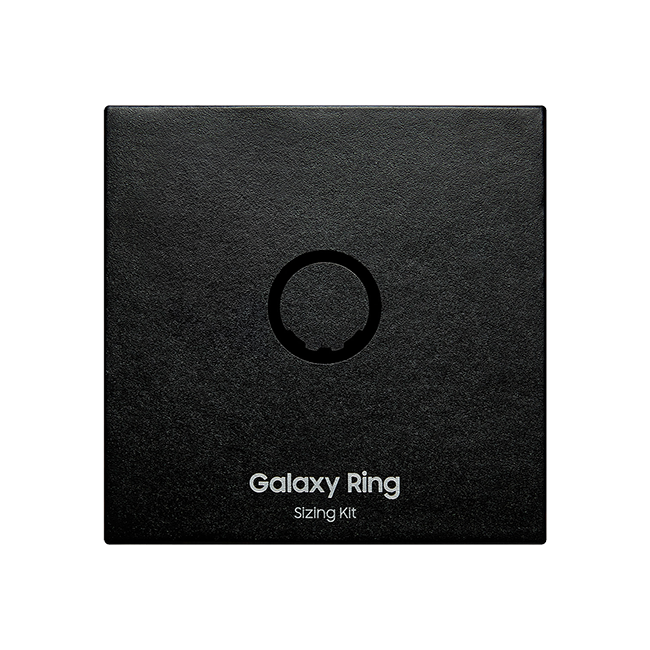 Samsung Galaxy Ring Sizer - Black  (Product view 3)